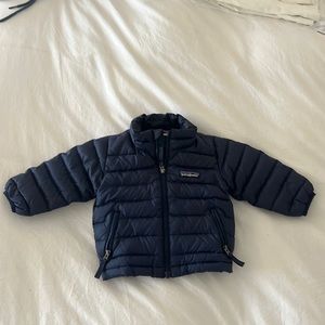 Baby Navy Patagonia Coat 3-6M